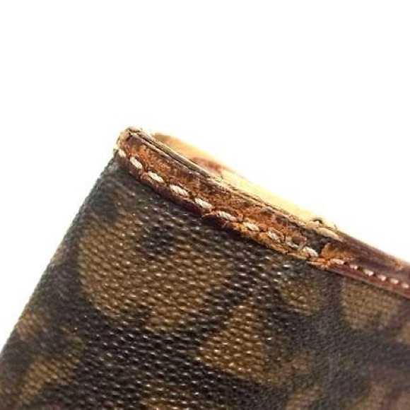 Dior Heart charm vintage  y2k Brown Clutch Wallet RARE - Picture 8 of 8